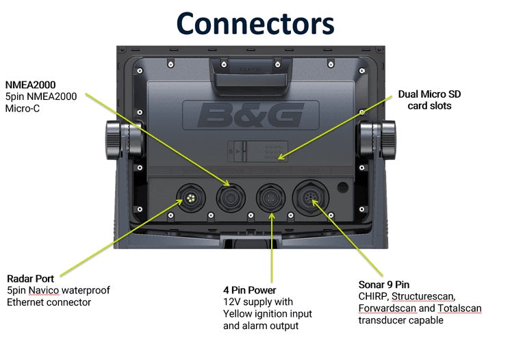 B&G VULCAN 9FS 9" Display No Transducer Basemap