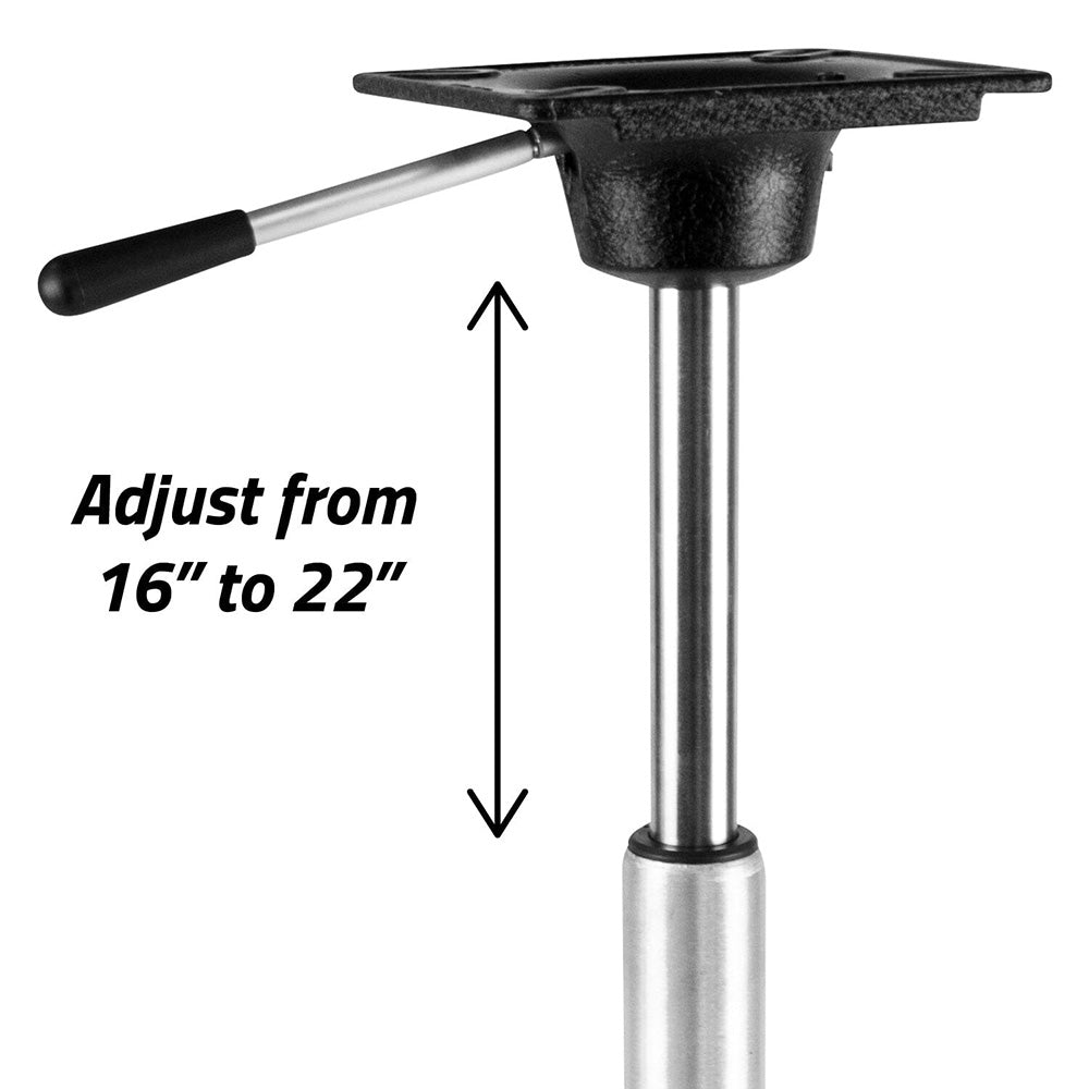 Wise Threaded Power Rise Sit Down Pedestal