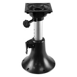 Wise 13-18" Aluminum Bell Pedestal w/Seat Spider Mount