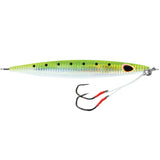 Williamson Kensaki 120 Jig - 5.25" - 4.25oz - UV Green Sardine Zebra