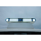 Shadow-Caster Eagle Ray LED Light Bar - White Housing &amp; Dual Optics