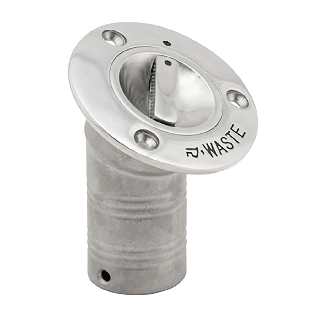 Whitecap 30&deg; EPA Pull-Up Deck Fill Angled 1-1/2" (Waste)