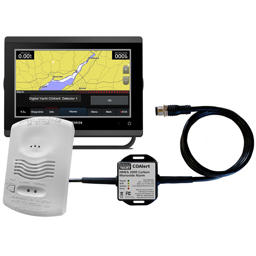 Digital Yacht CO Alert Carbon Monoxide Alarm w/NMEA 2000