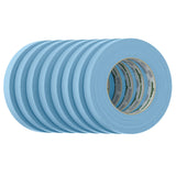 FrogTape CP 250 Medium-High Adhesion Masking Tape - 18MM x 55M x 8-Pack - Light Blue - Rated for 250?F