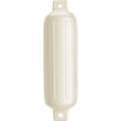 Polyform G-4 Twin Eye Fender 6.5" x 22" - Metallic White