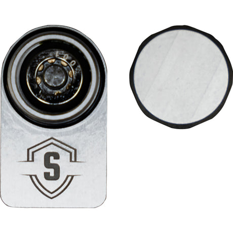 Secure Outdoors Elite Lock - Single - Minn Kota QRB - Silver