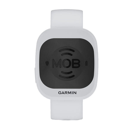 Garmin MOB Tag w/White Quick Release Band