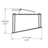 Airmar M135C-M Transducer Medium CHIRP Garmin 12-Pin Cable