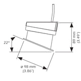 Airmar P75C-M In-Hull 600W Medium Frequency with Si-Tex 8-Pin Mix-N-Match