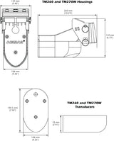 Airmar TM265C-LH Transducer With Bare Wire MMC