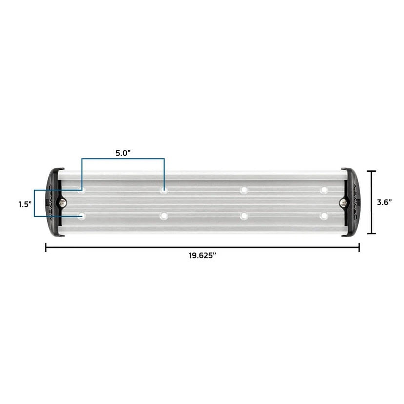 Cannon 18in Aluminum Mounting Track