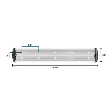 Cannon 24in Aluminum Mounting Track