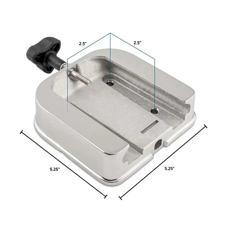 Cannon Mounting Base Stanless Steel For Magnum/Digitrol