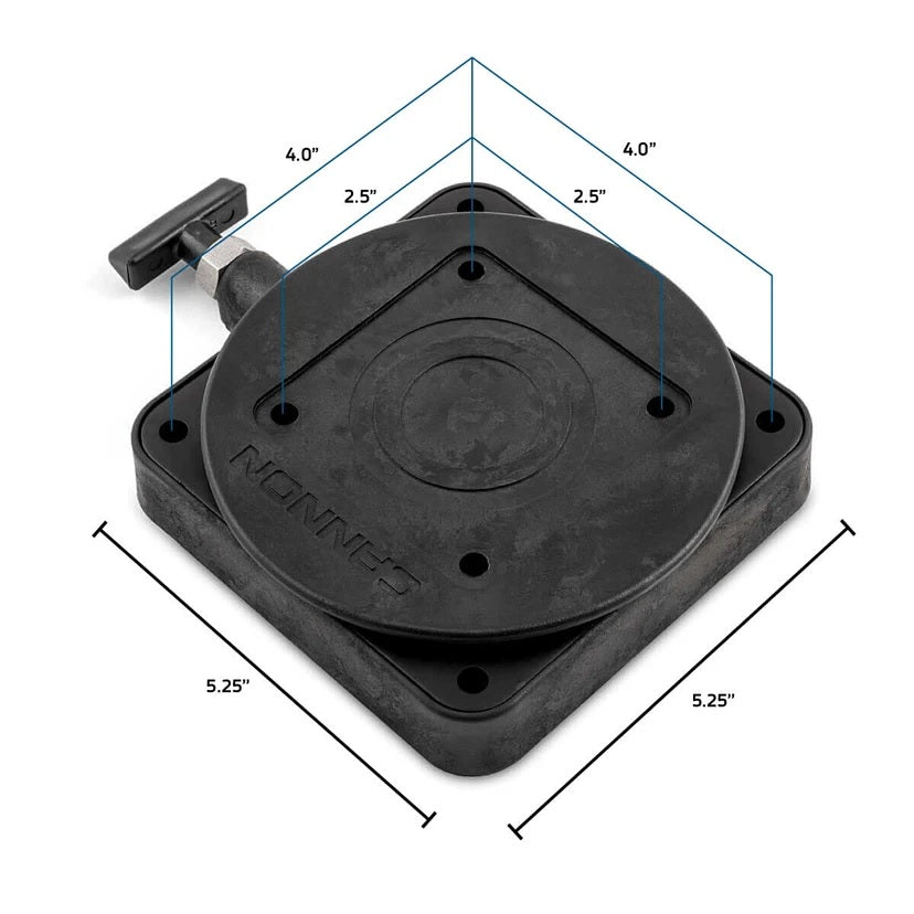 Cannon Low-Profile Swivel Base