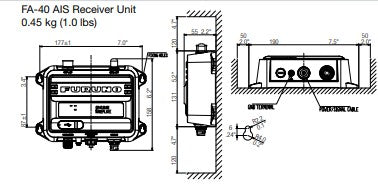 Furuno FA40 AIS Receiver