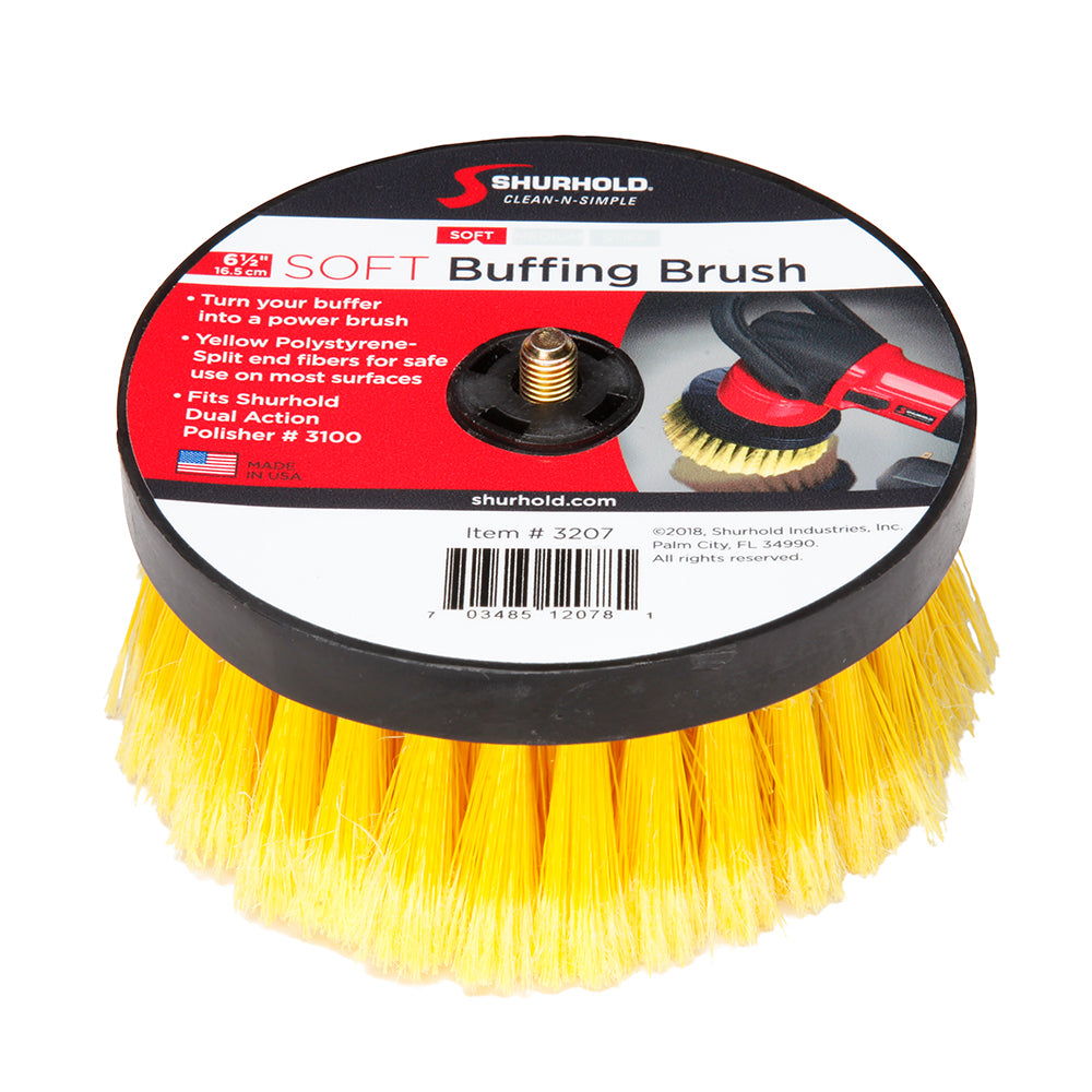 Shurhold 6-&#189;" Soft Brush f/Dual Action Polisher