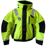 First Watch AB-1100 Flotation Bomber Jacket - Hi-Vis Yellow/Black - XL