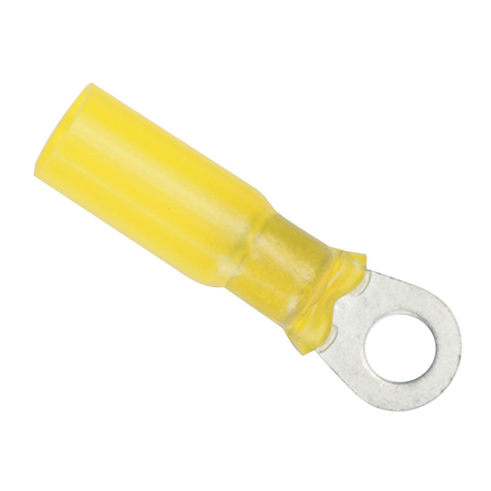 Ancor 12-10 Gauge - #10 Heat Shrink Ring Terminal - 100-Pack