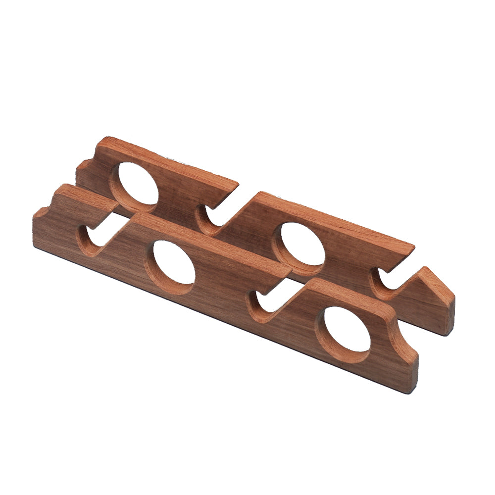 Whitecap Teak Four-Rod Storage Rack - Pair