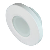 Lumitec Orbit Flush Mount Down Light - Blue Non-Dimming, Red Non-Dimming &amp; White Dimming w/White Housing