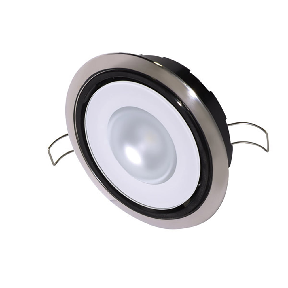 Lumitec Mirage Positionable Down Light - Warm White Dimming - Hi CRI - Polished Bezel