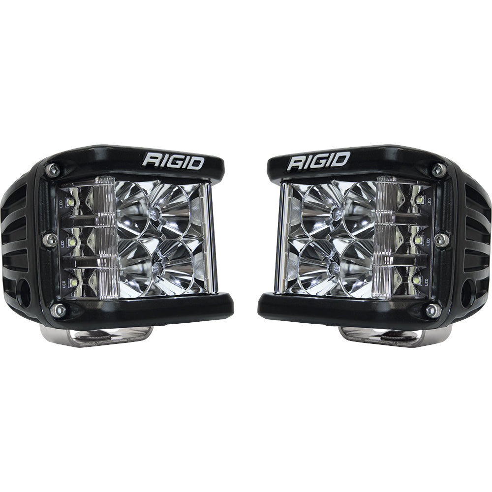 RIGID Industries D-SS Series PRO Flood LED Surface Mount - Pair - Black