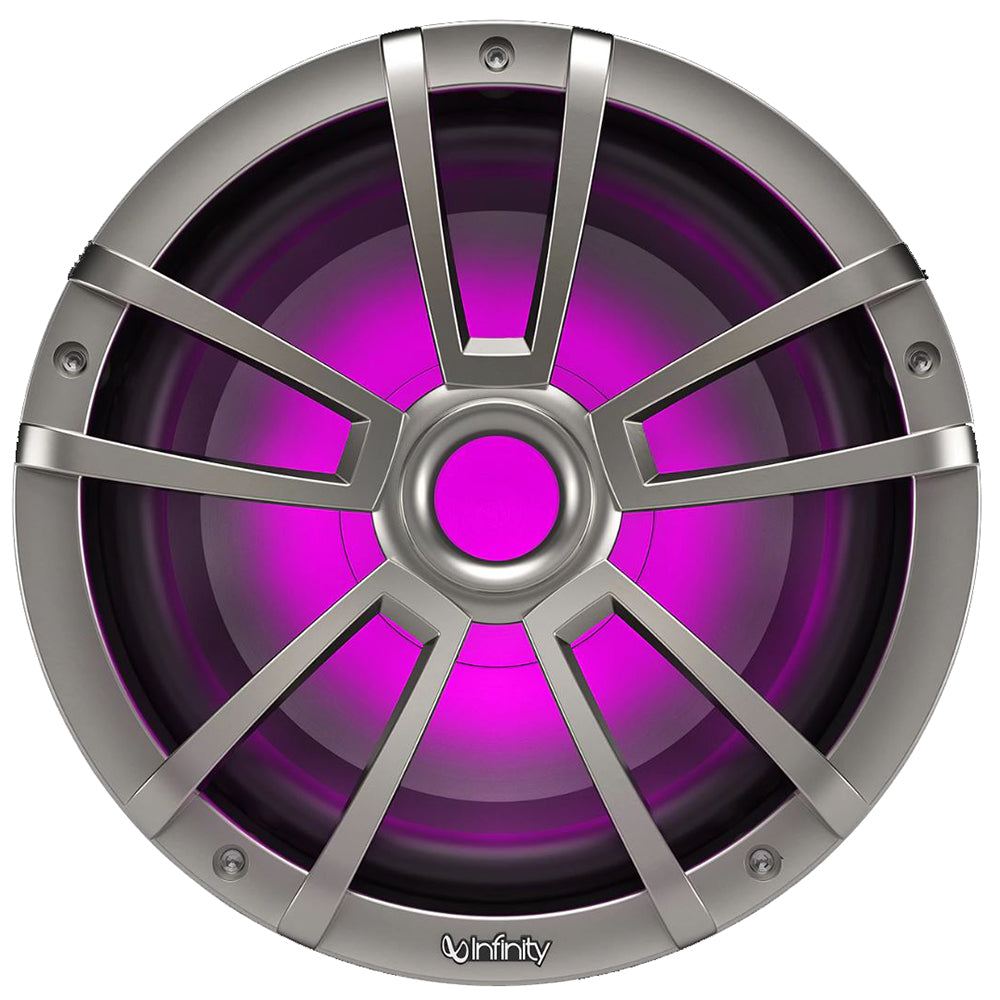 Infinity 10" Marine RGB Reference Series Subwoofer - Titanium/Gunmetal