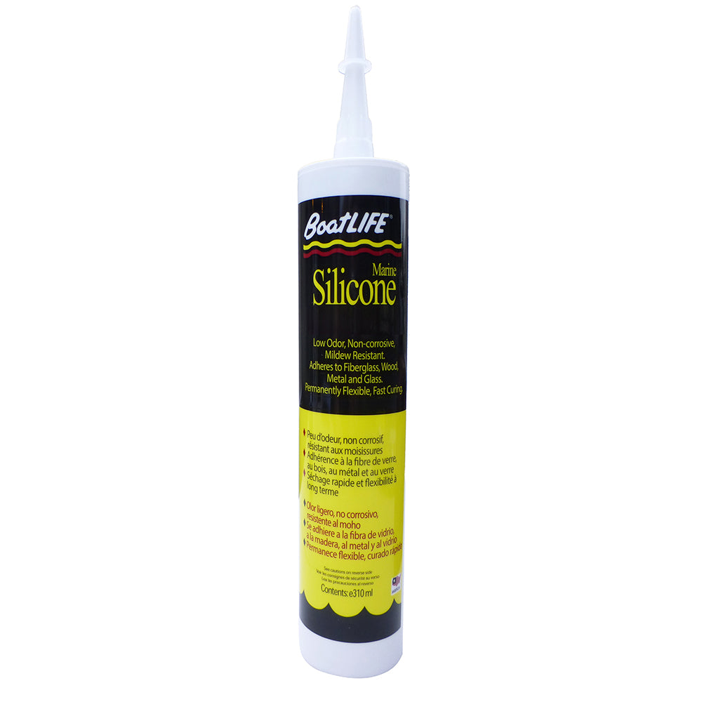 BoatLIFE Silicone Rubber Sealant Cartridge - Black