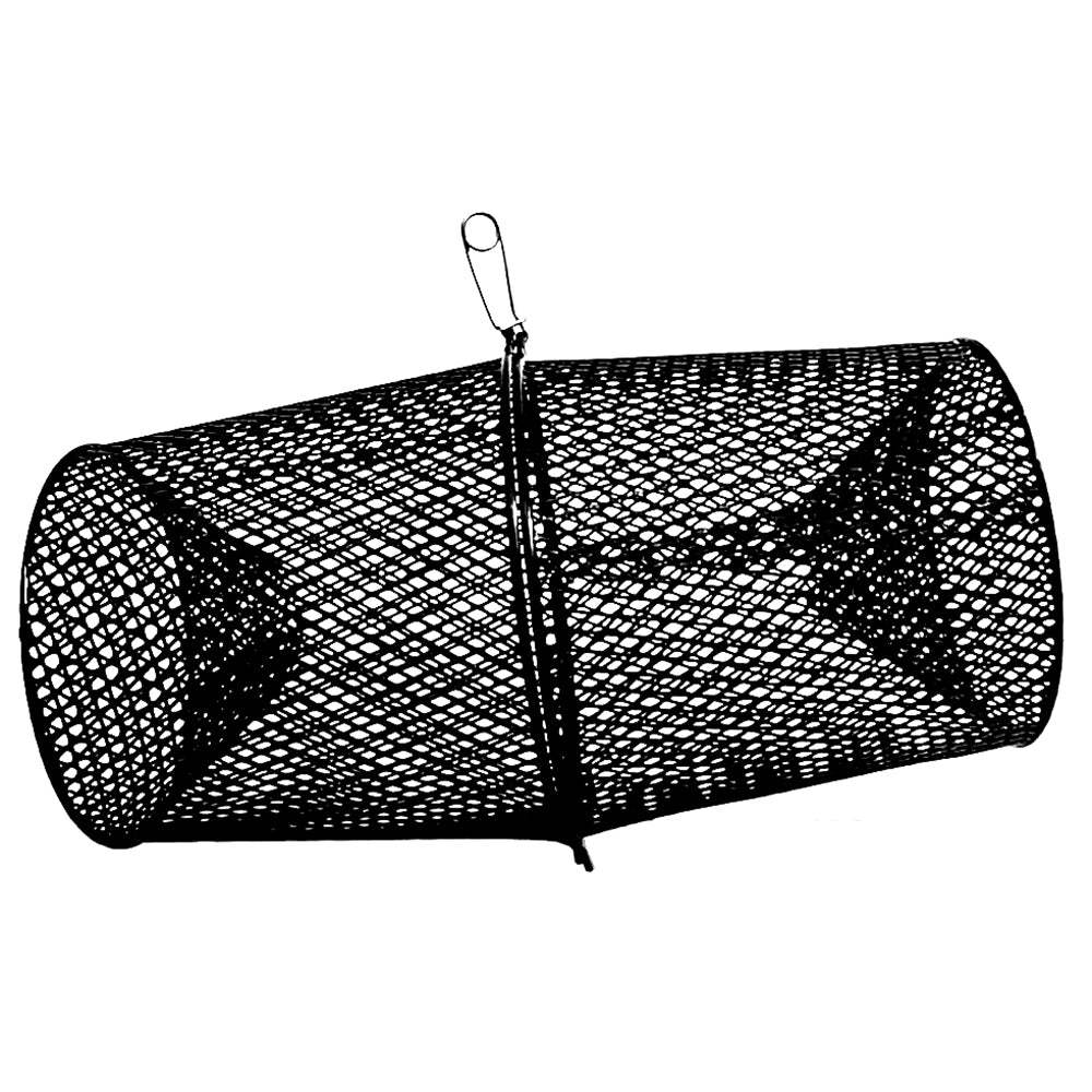 Frabill Torpedo Trap - Black Minnow Trap - 10" x 9.75" x 9"