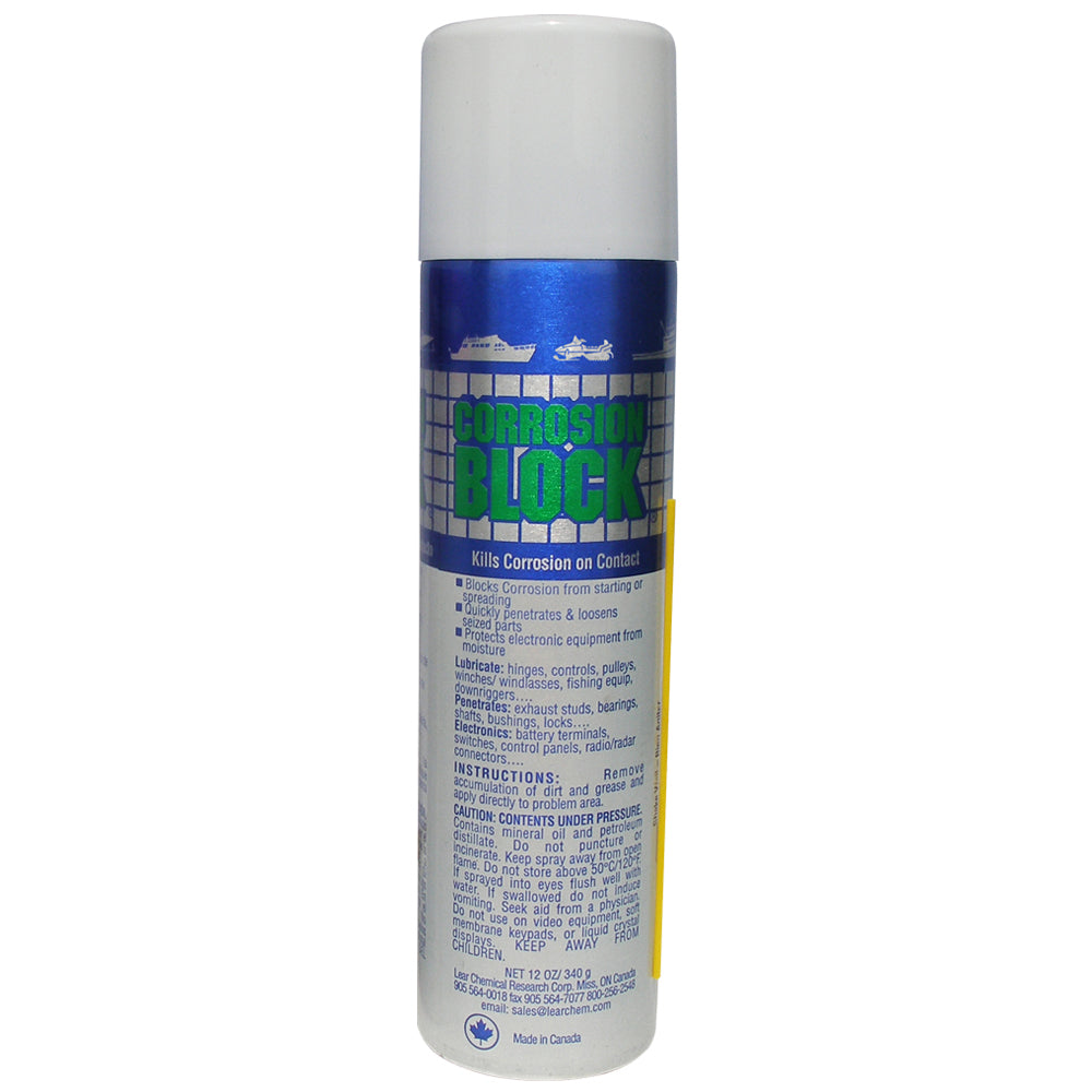 Corrosion Block 12oz Aerosol Can - Non-Hazmat, Non-Flammable &amp; Non-Toxic