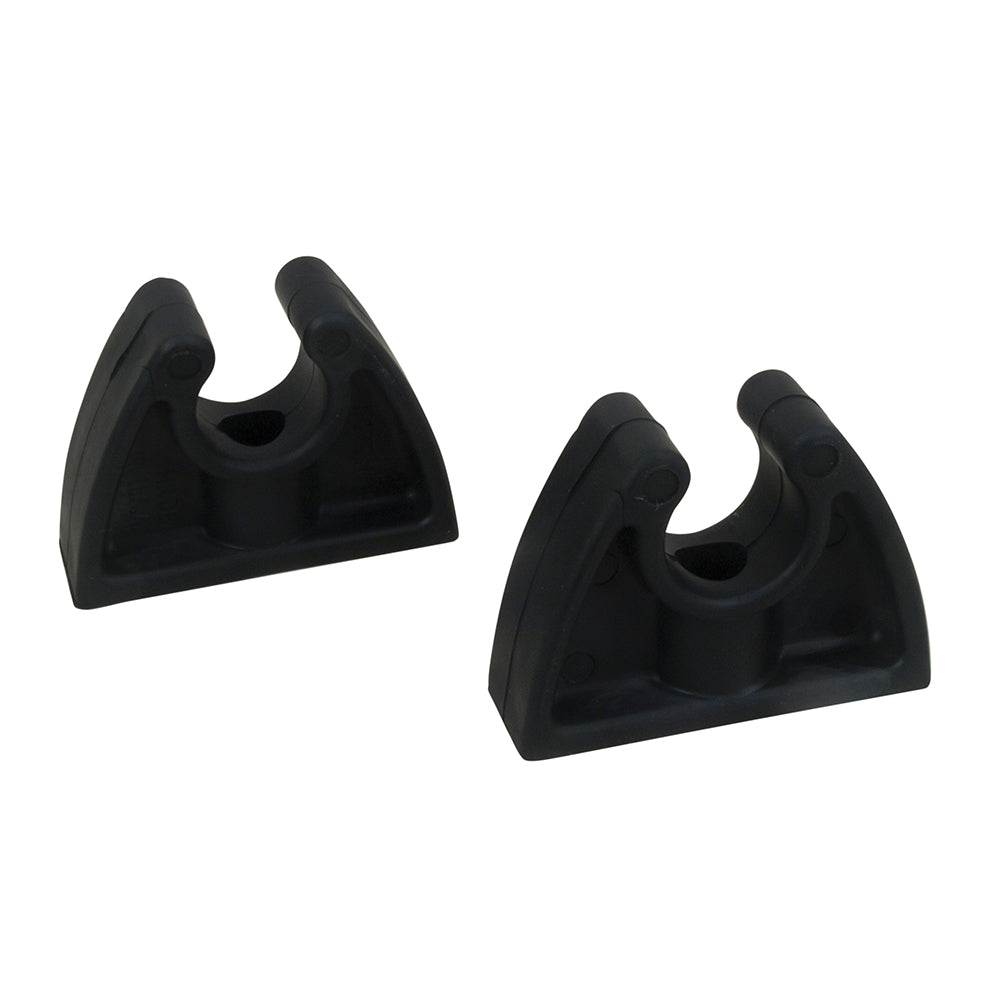 Perko Pole Storage Clips - Black - Pair