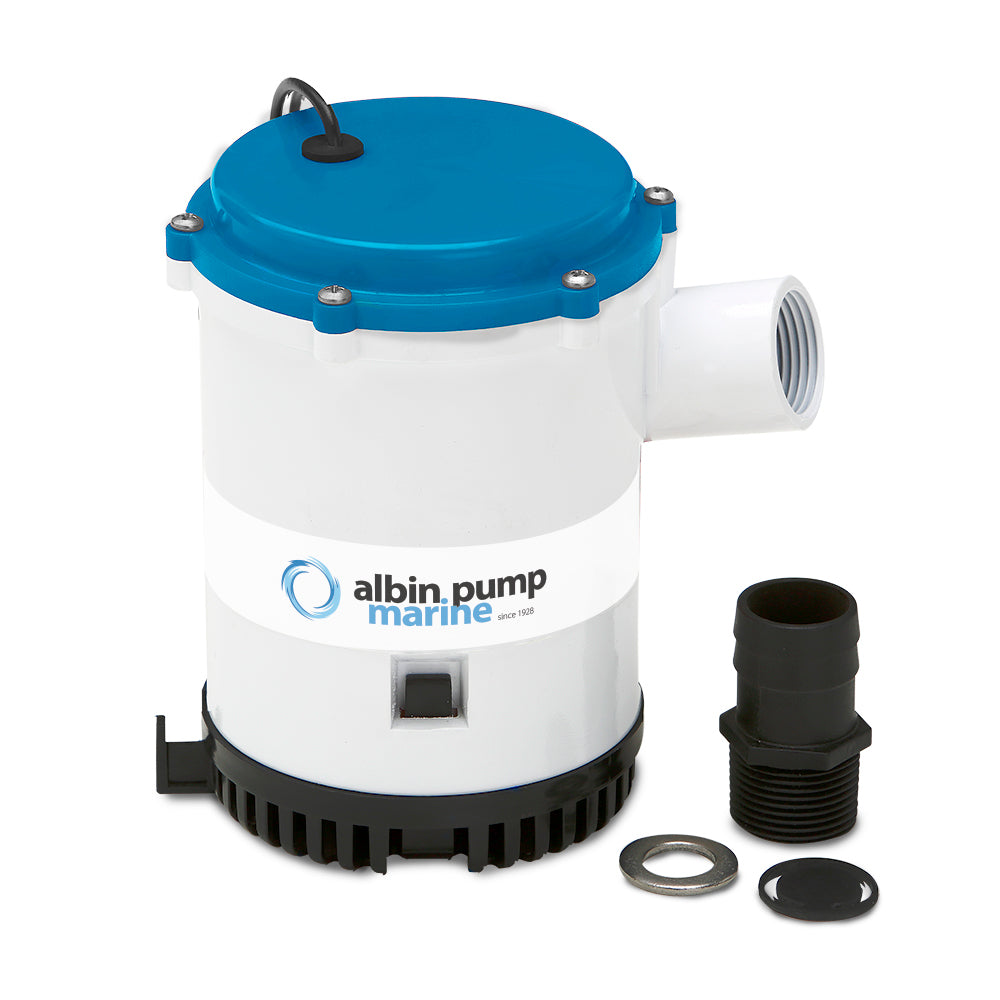 Albin Group Bilge Pump Heavy Duty 1750 GPH - 12V