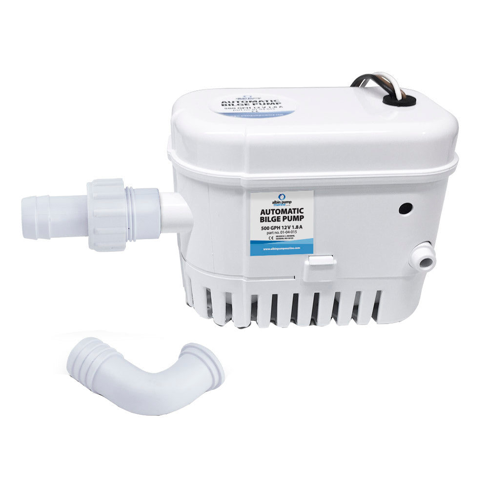 Albin Group Automatic Bilge Pump 500 GPH - 12V