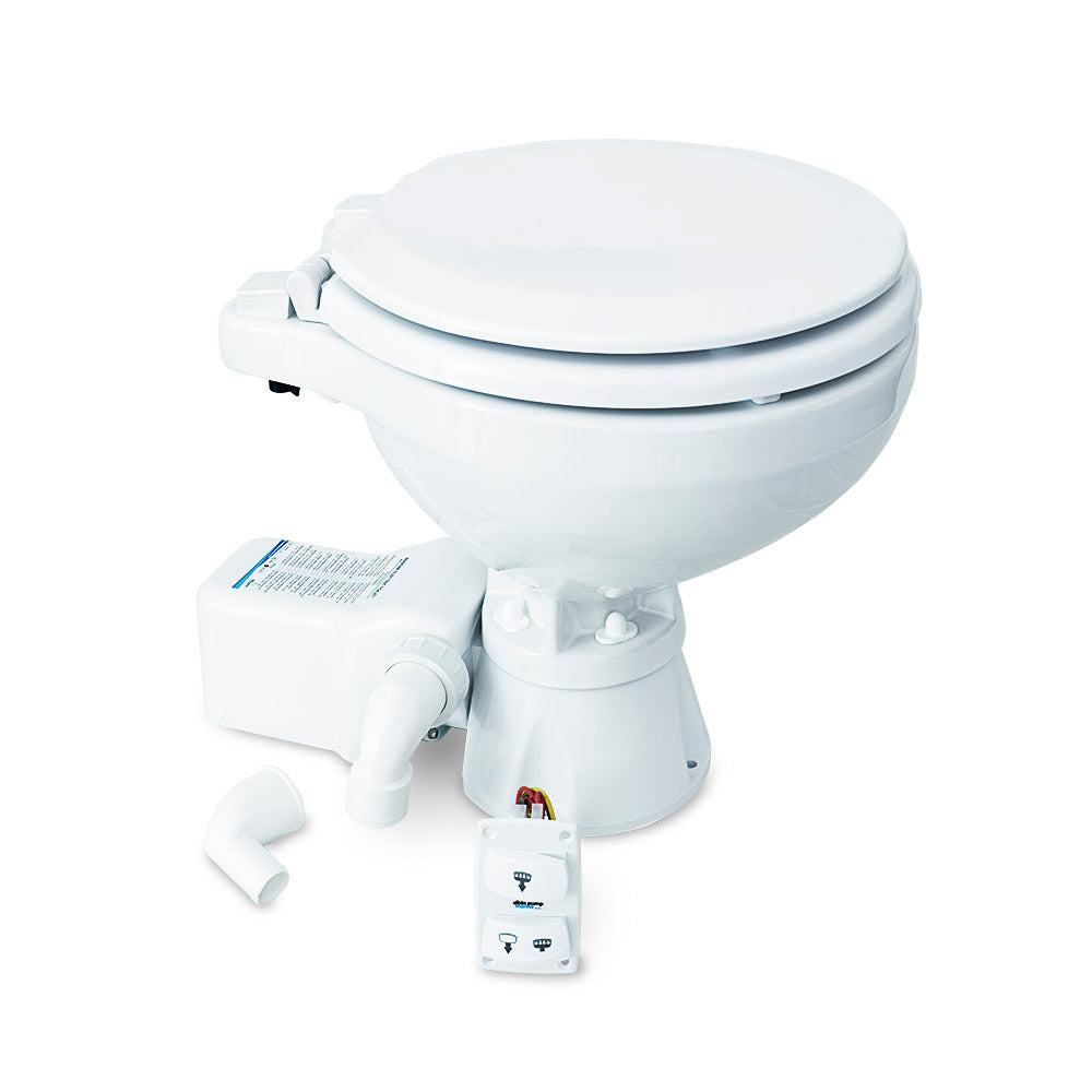 Albin Group Marine Toilet Silent Electric Compact - 12V