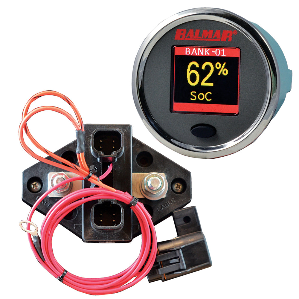 Balmar SG200 Battery Monitor Kit w/Display Shunt &amp; 10M Cable - 12-48 VDC