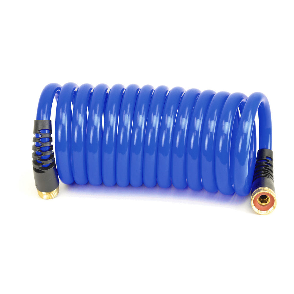 HoseCoil PRO 15&#39; w/Dual Flex Relief 1/2" ID HP Quality Hose