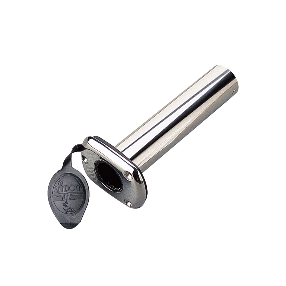 Sea-Dog Stainless Steel Flush Mount Rod Holder w/Cap - 90&deg;