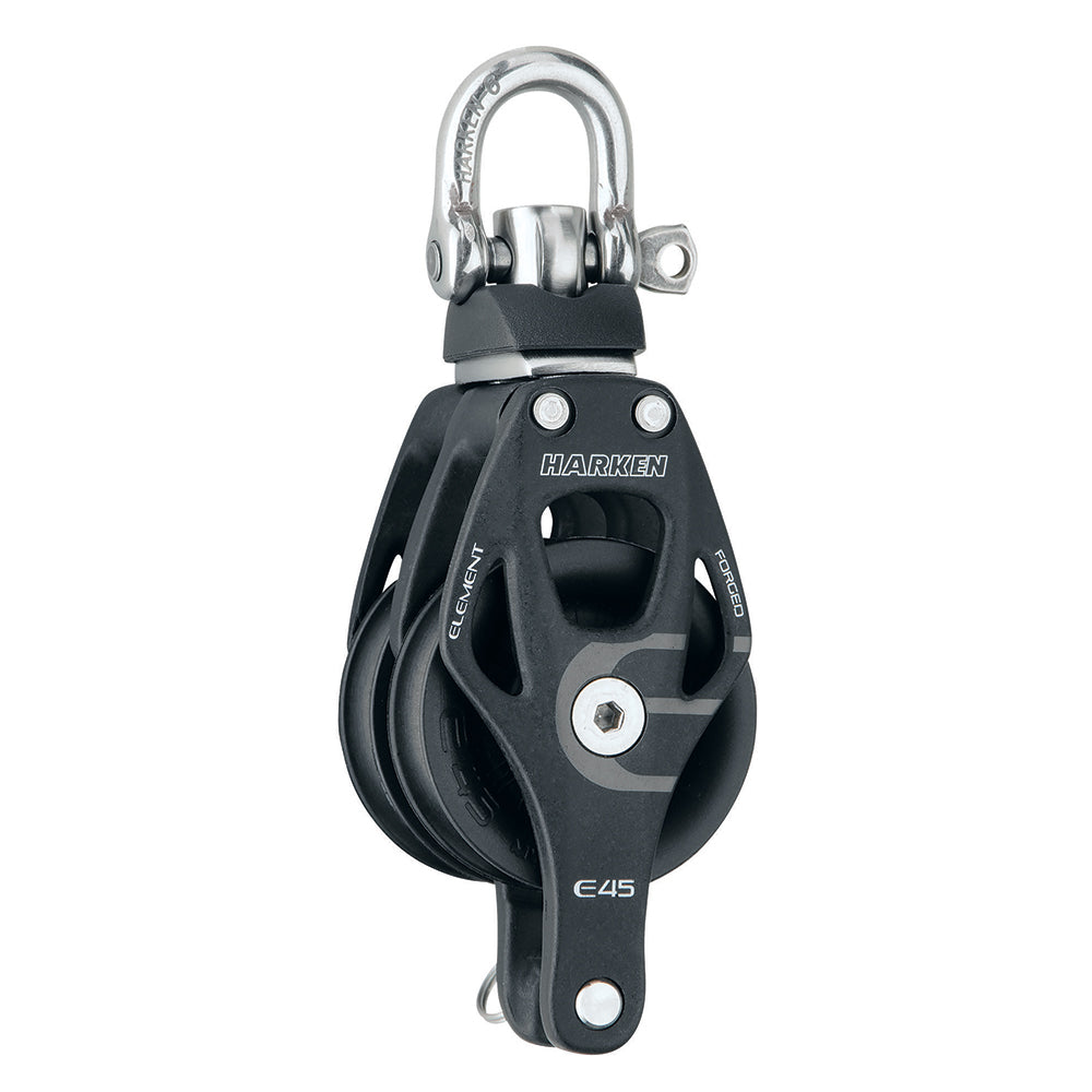 Harken 45mm Double Element Block w/Swivel &amp; Becket