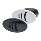 Marinco 12V Drop-In "H" Horn w/Black &amp; White Grills