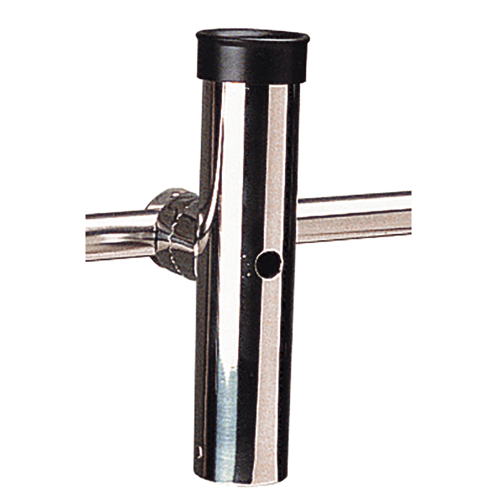 Sea-Dog Rail Mount Adjustable Rod Holder Fits Diameter 1-11/16" - Formed &amp; Cast 316 Stainless Steel