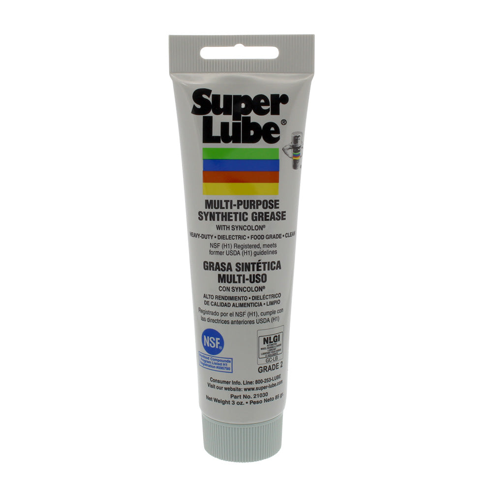 Super Lube Multi-Purpose Synthetic Grease w/Syncolon&reg; - 3oz Tube