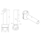 TACO ShadeFin Fixed Clamp-On Mount