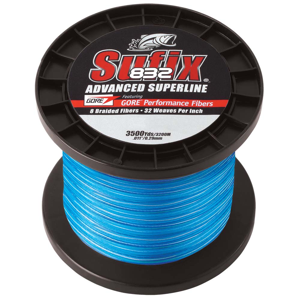 Sufix 832&reg; Advanced Superline&reg; Braid - 30lb - Coastal Camo - 3500 yds