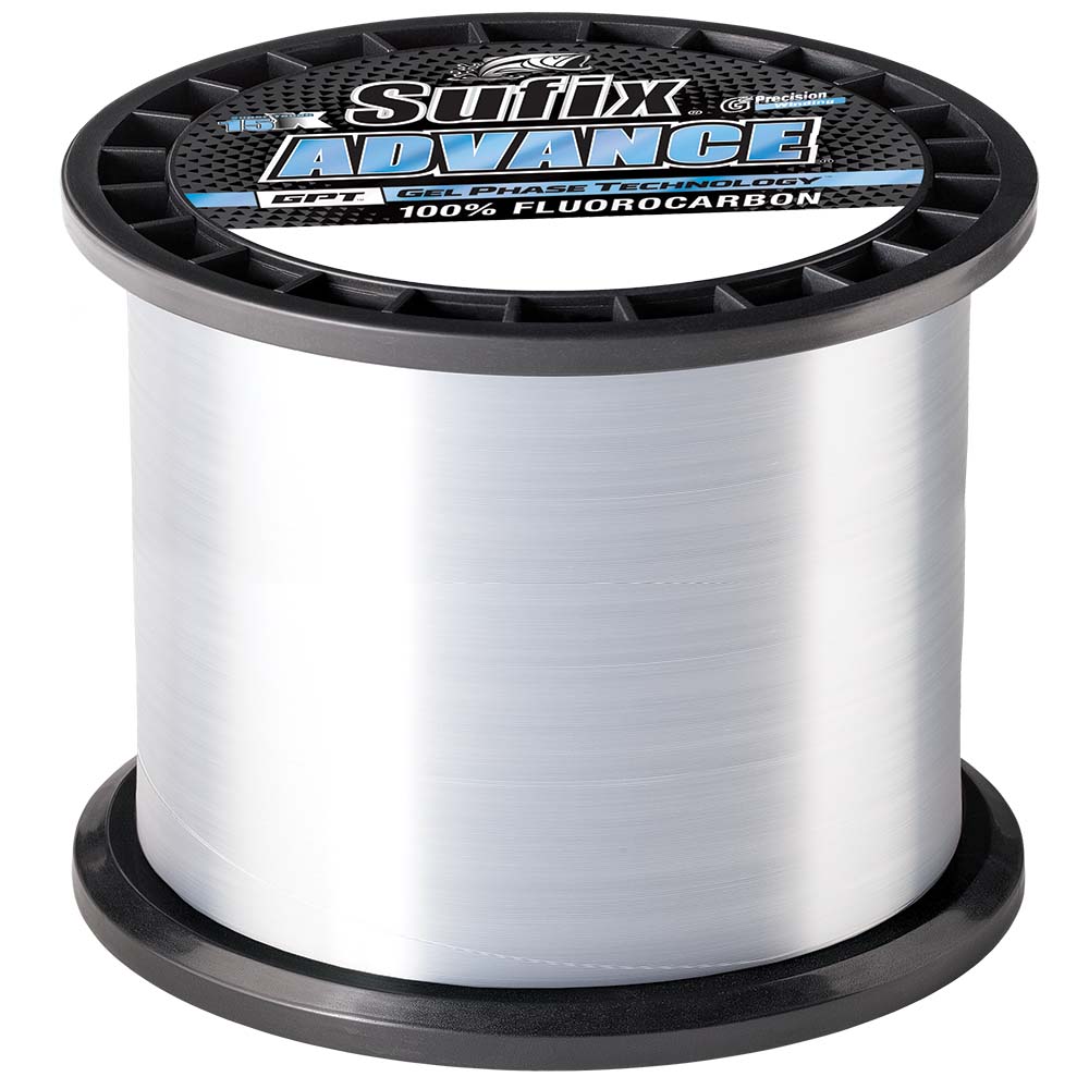 Sufix Advance&reg; Fluorocarbon - 10lb - Clear - 1200 yds