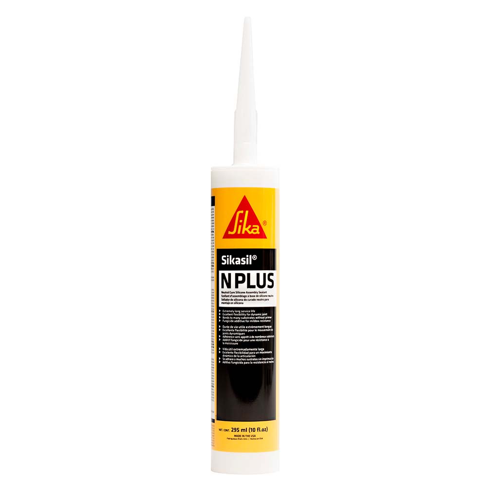 Sika Sikasil&reg;-N Plus Clear 10oz w/Nozzle