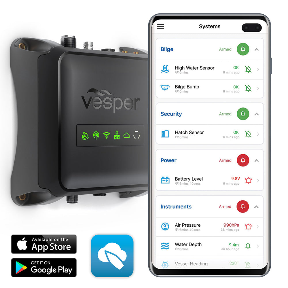 Vesper Cortex M1- Full Class B SOTDMA SmartAIS Transponder w/Remote Vessel Monitoring - Only Works in North America