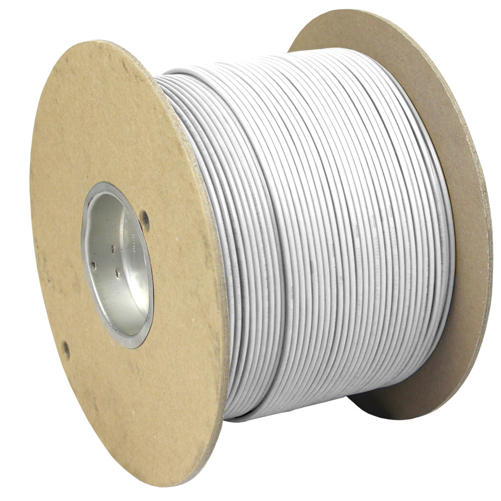 Pacer White 18 AWG Primary Wire - 1,000&#39;