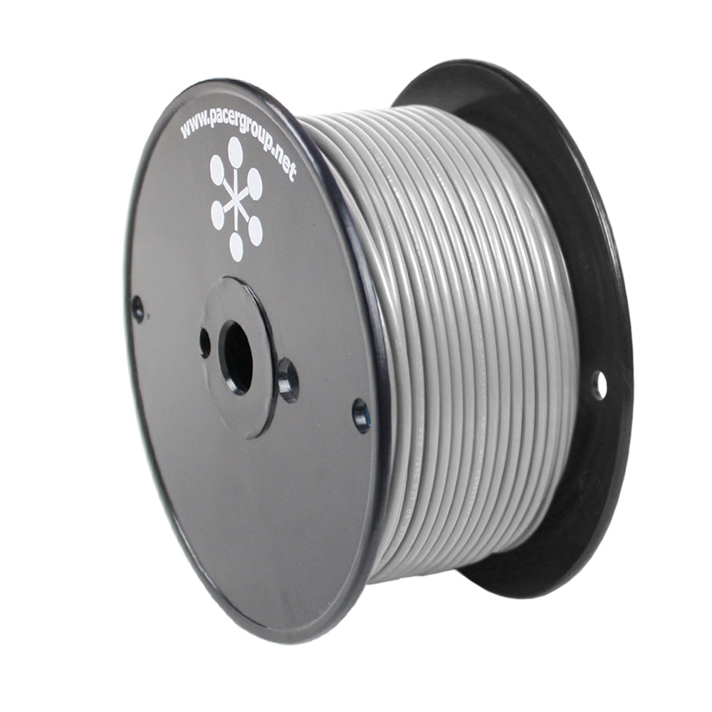 Pacer Grey 10 AWG Primary Wire - 250&#39;