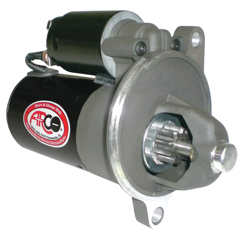 ARCO Marine High-Performance Inboard Starter w/Gear Reduction &amp; Permanent Magnet - Counter Clockwise Rotation (302/351 Fords)