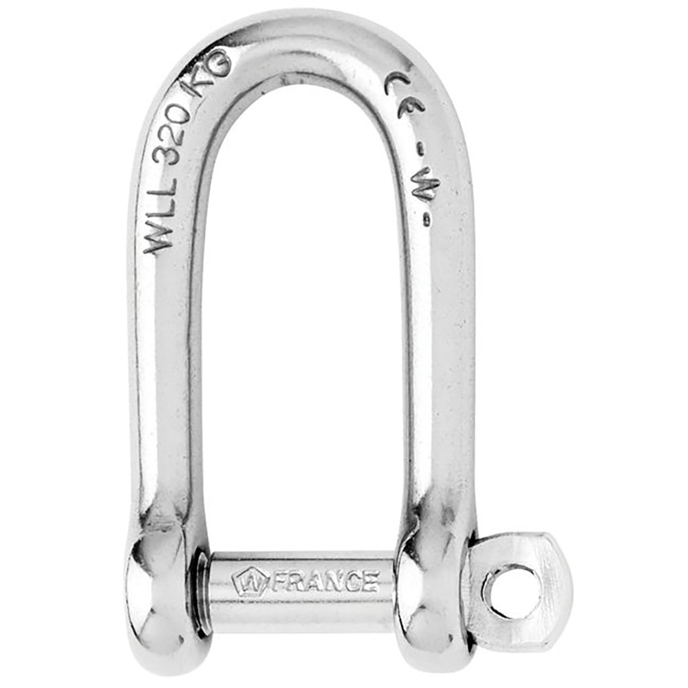 Wichard Self-Locking Long D Shackle - 10mm Diameter - 13/32"